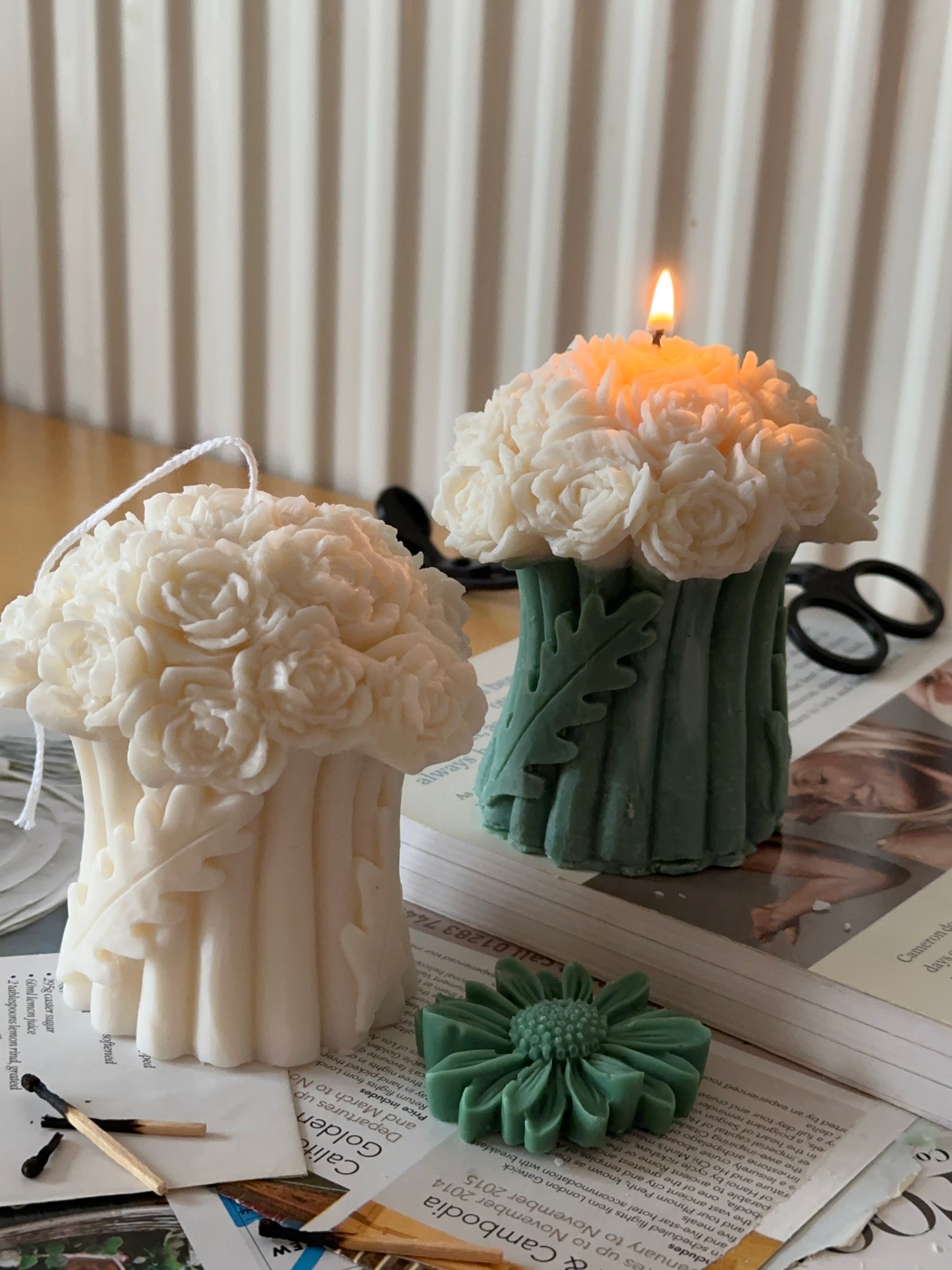 Flower Bouquet candle