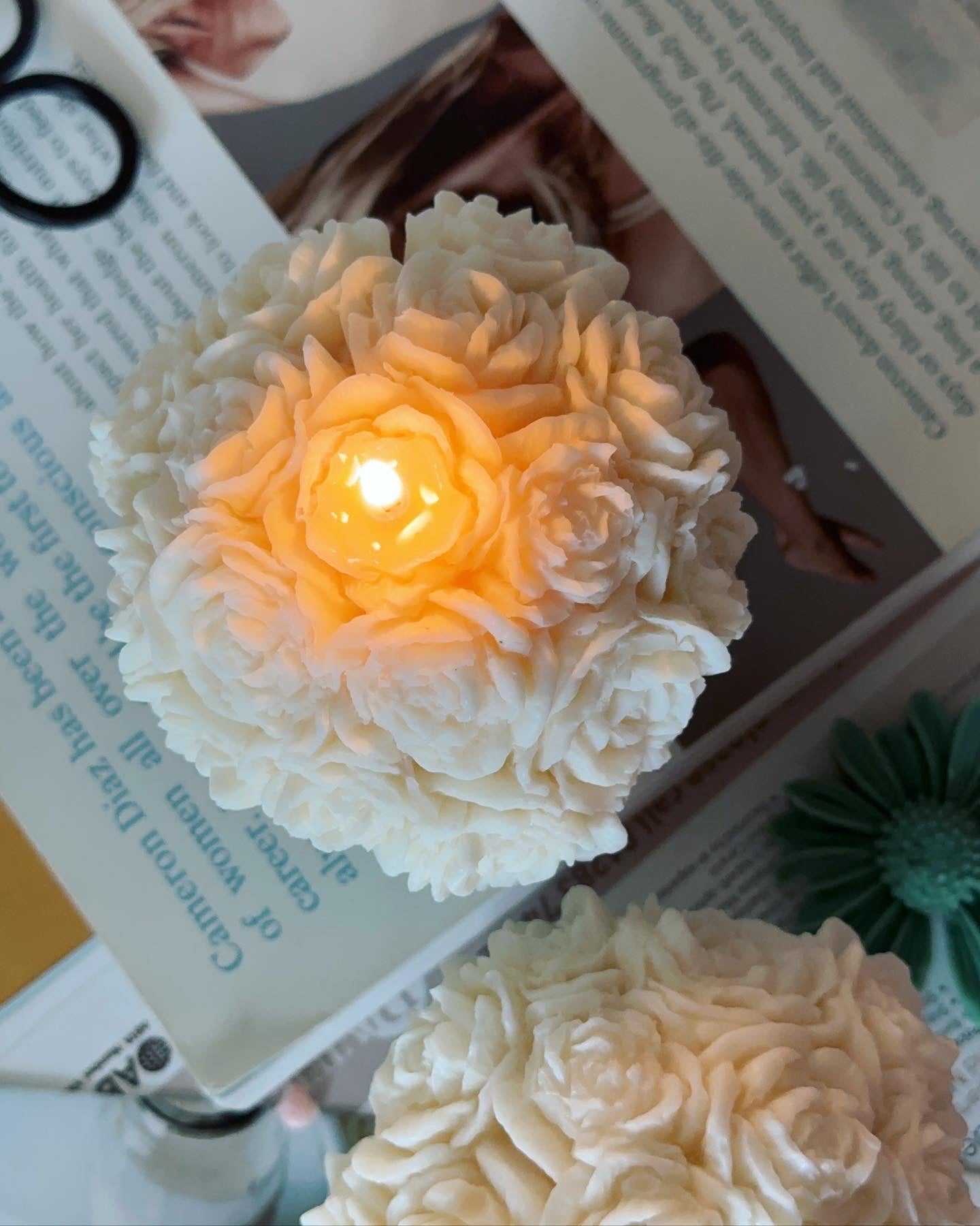 Flower Bouquet candle